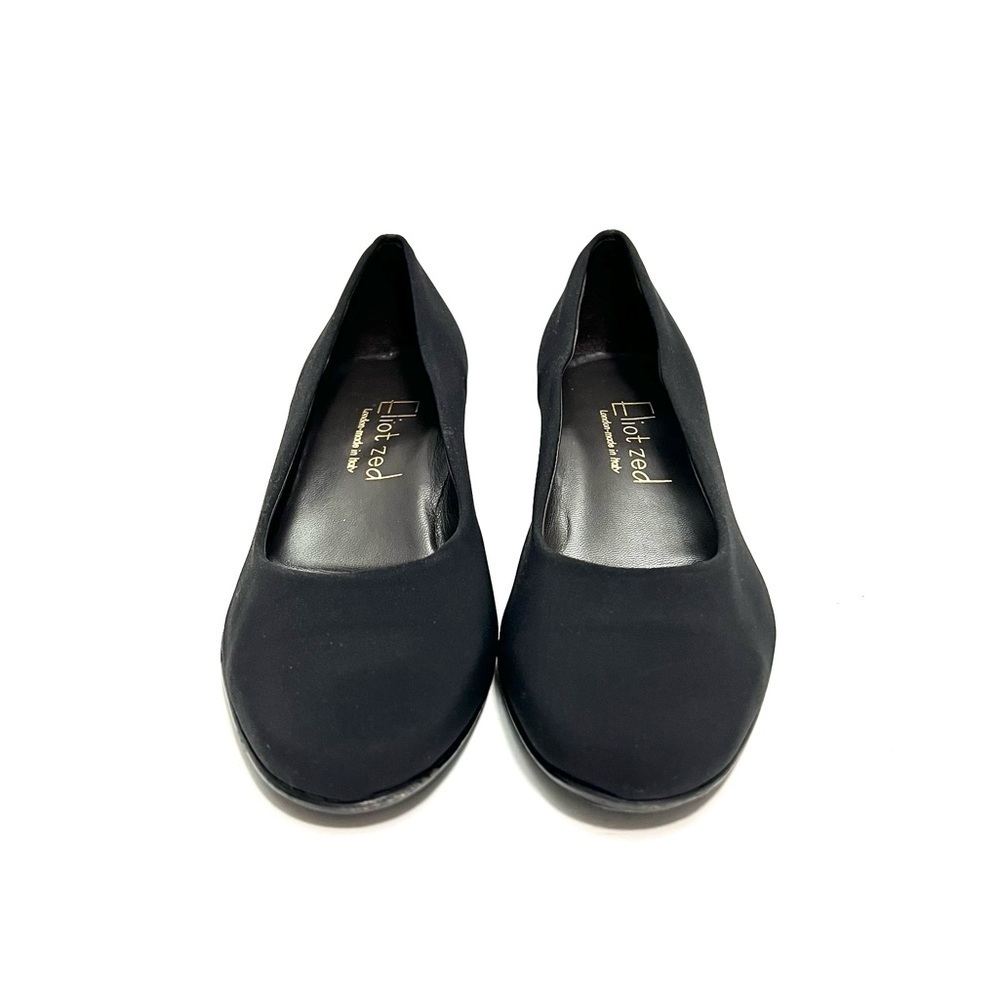 ELIOT ZED | Vintage 1990s black nylon fabric low rise workwear pumps - Picture 2 of 8
